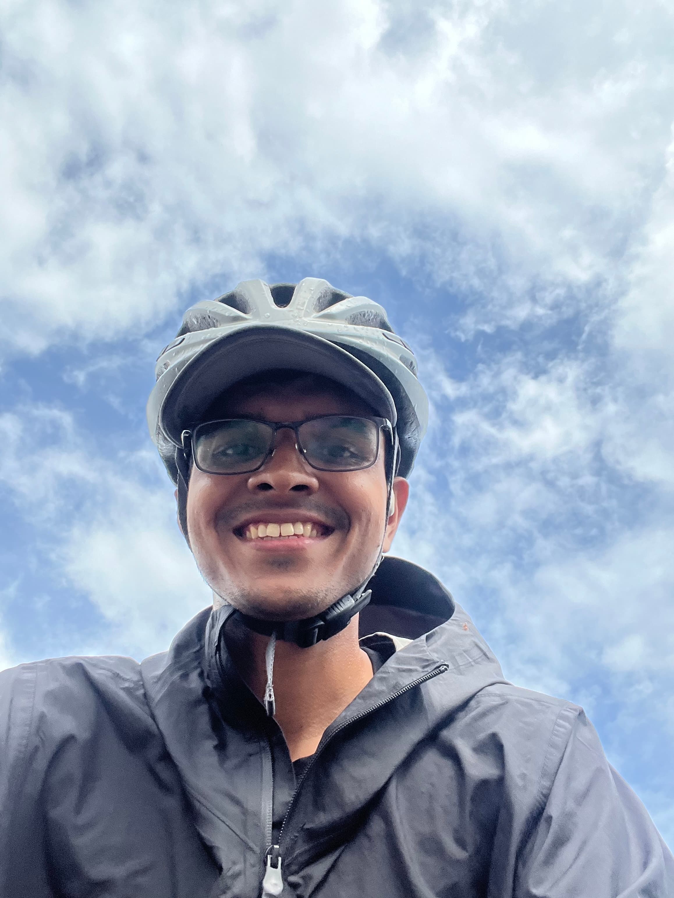 bikepacking portrait